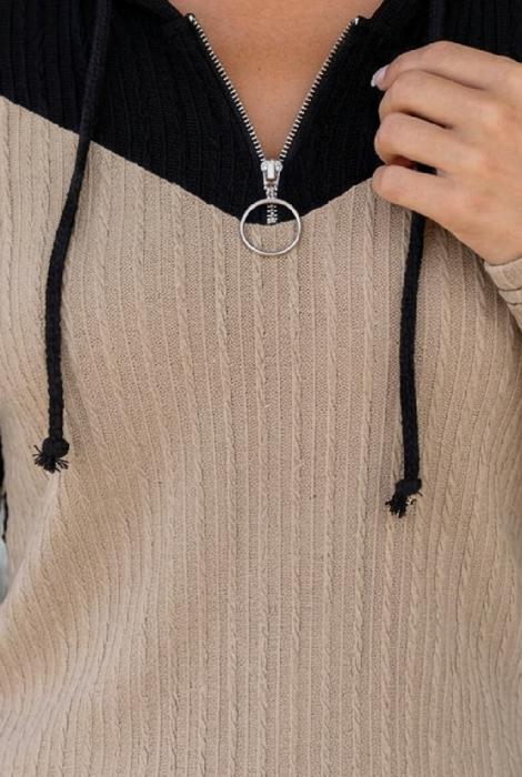Tiania Hooded Top Long Sleeve Top