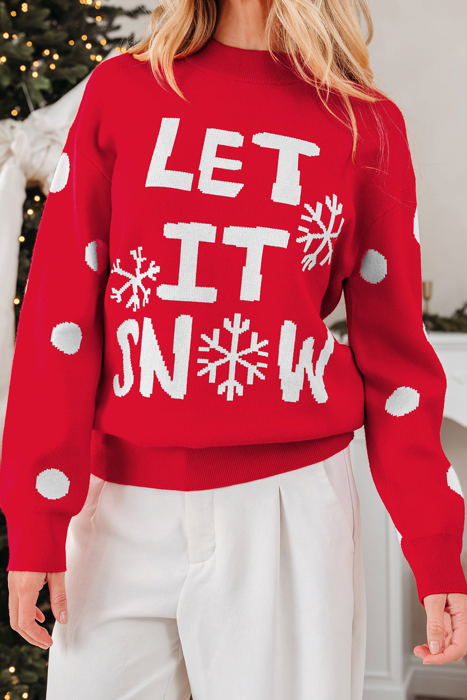 Tiffany Christmas Holiday Loose Sweater