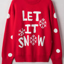  Tiffany Christmas Holiday Loose Sweater