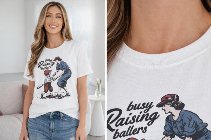 Tilly Ballers Cool Mom Tee