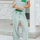  Tilly Stripe Tee & Pants Set