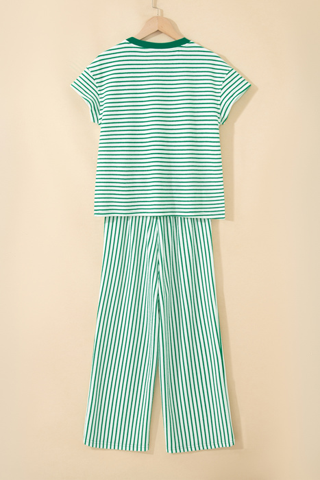 Tilly Stripe Tee & Pants Set