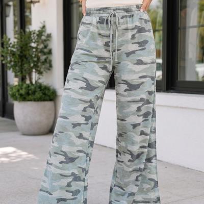 Toni Elastic Waist Casual Pants