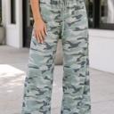  Toni Elastic Waist Casual Pants