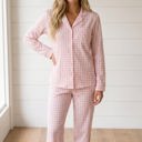  Toni Pajama Pant Set Long Sleeve Top
