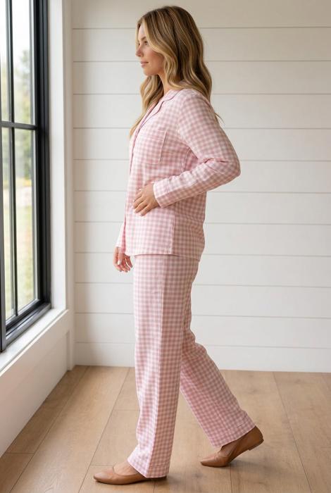 Toni Pajama Pant Set Long Sleeve Top