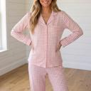  Toni Pajama Pant Set Long Sleeve Top