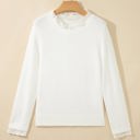  Tracy Sleeve Pullover Sweater Long Sleeve Top