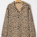 Parchment Large Tru Polo Collar Pullover Top