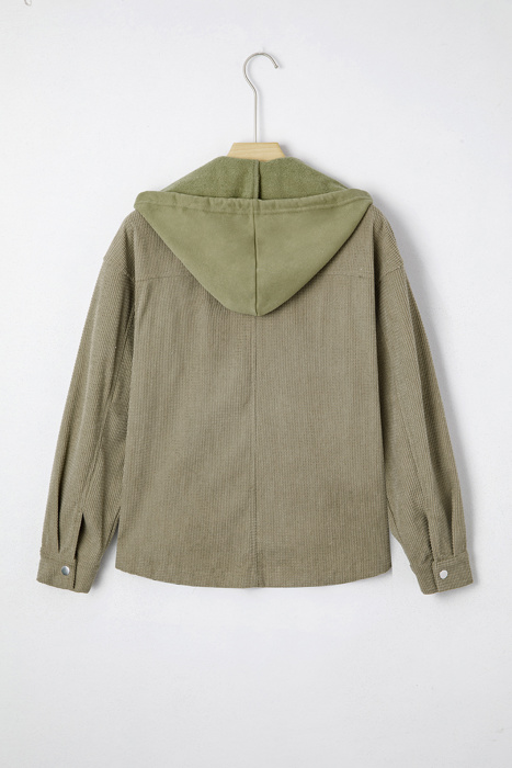Undine Knit Textured Hooded Jacket
