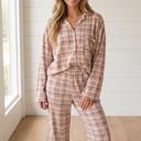 Pink Medium Valereya Long Sleeve Lounge Set