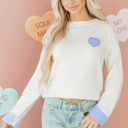  Vienna Cuffed Drop Shoulder Sweater