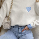  Vienna Cuffed Drop Shoulder Sweater