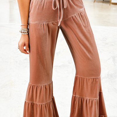 Violeta Tiered Bell Bottom Pants