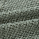  Waffle Knit Open Front Cardigan