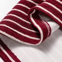  Wandah Stripe Drop Shoulder Long Sleeve Top