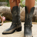  Western Distressed Boots