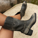  Western Distressed Boots