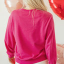  Whitley Heart Patch Graphic Sweatshirt