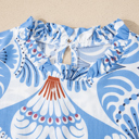  Whitley Sleeve Vacation Long Dress