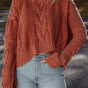  Willaira Slouchy Textured Knit Sweater