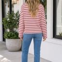  Winnee Collar Shift Top Long Sleeve Top