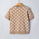  Winnie Short Sleeve Down Sweater