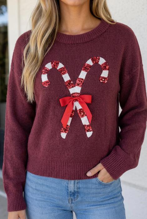 Winny Festive Casual Christmas Sweater
