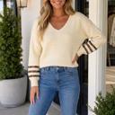  Wren Sleeve Casual Sweater Long Sleeve Top