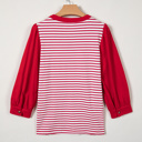  Wrenley 4 Sleeve Patchwork Top