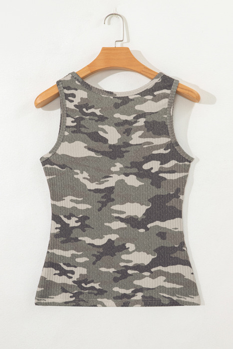 Wrenley Ribbed Knit Tank Top