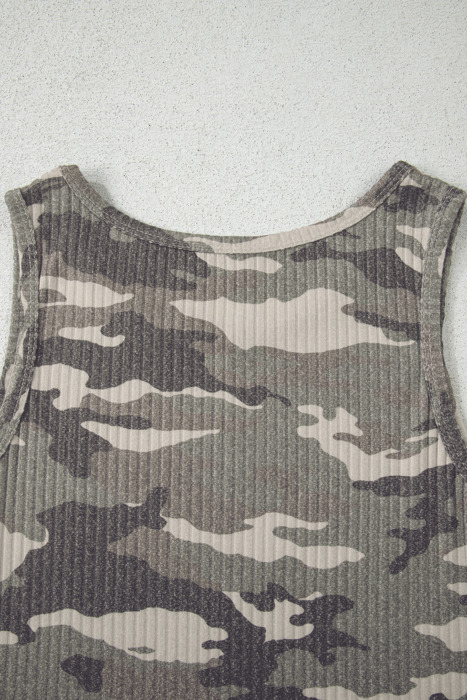 Wrenley Ribbed Knit Tank Top