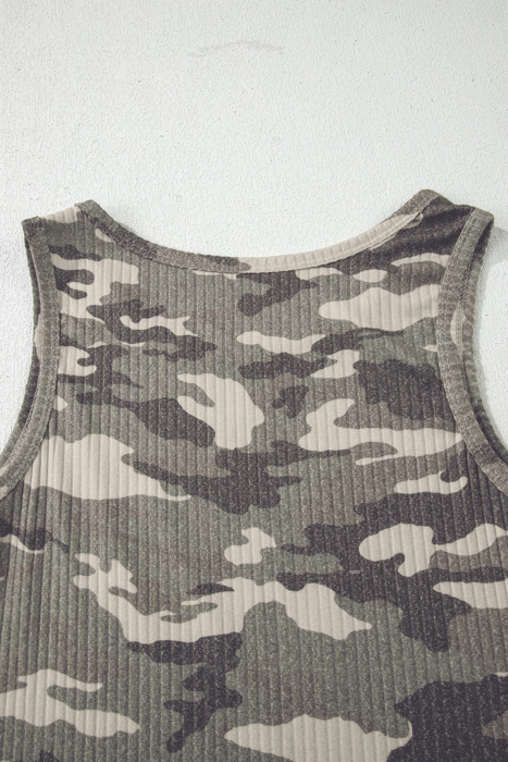 Wrenley Ribbed Knit Tank Top