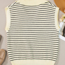  Wynter Stripe Turn Down Sweater