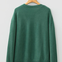  Ximena Letter Graphic Loose Long Sleeve Top