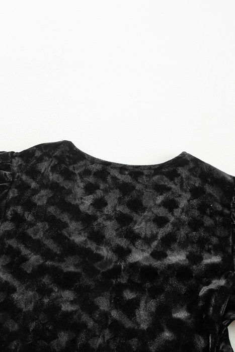 Ximena Sleeve Velvet Mini Dress
