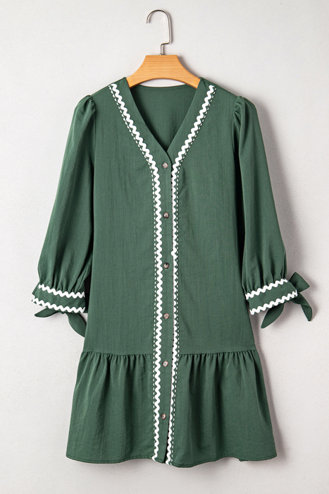 Xyla Bracelet Sleeve Shift Dress