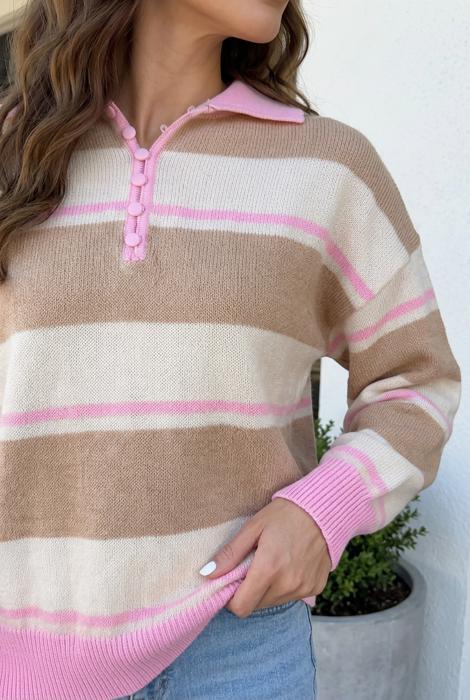 Yamilet Long Sleeve Sweater Long Sleeve Top