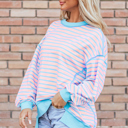  Yareli Trim High Low Pullover