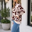  Yolandah Pullover Knitwear Sweater Long Sleeve Top