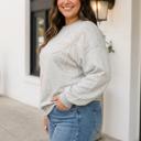  Yuliana Drop Shoulder PLUS Sweatshirt