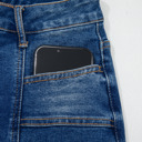  Yusra Seam Detail Shift Jeans