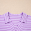  Zara Dolman Sleeve Polo Shirt Set