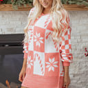 Zaralana Shoulder Tunic Loose Sweater