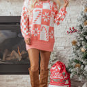  Zaralana Shoulder Tunic Loose Sweater