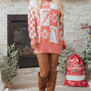  Zaralana Shoulder Tunic Loose Sweater