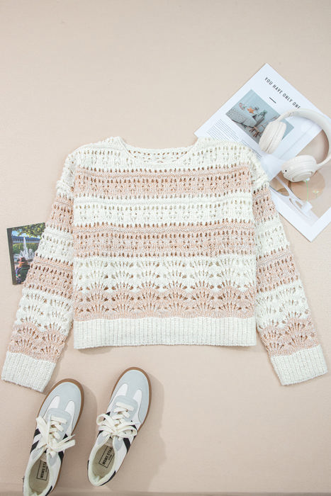 Zararita Drop Shoulder Casual Sweater