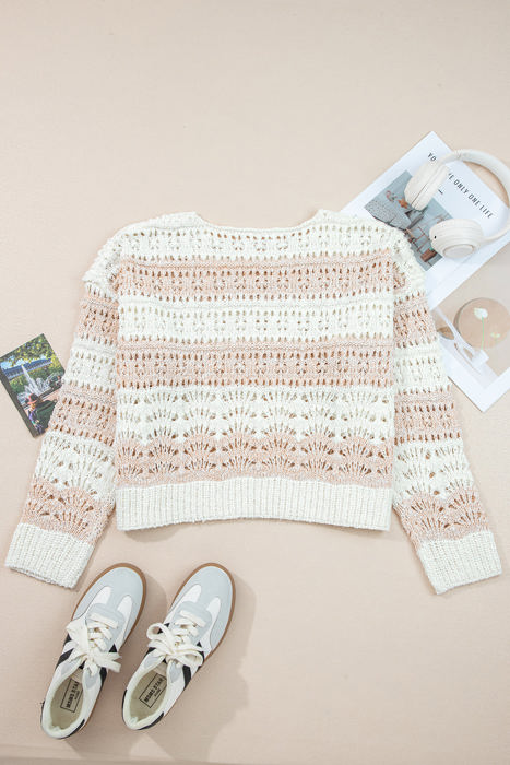 Zararita Drop Shoulder Casual Sweater