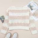  Zararita Drop Shoulder Casual Sweater