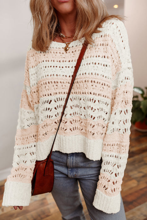 Zararita Drop Shoulder Casual Sweater